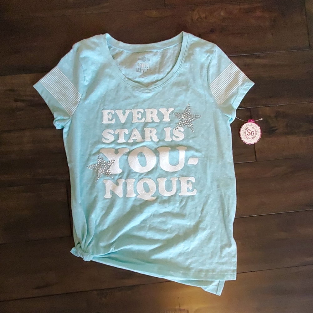SO girls.size 12 shirt New with tags